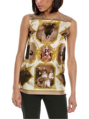 Burberry Montage Silk Top